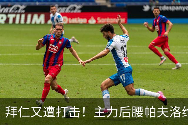 拜仁又遭打击！主力后腰帕夫洛维奇小腿受伤缺阵